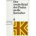 Theologischer Handkommentar zum Neuen Testament, Bd.8, Der zweite Brief des Paulus an die Korinther: BD VIII