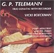 Telemann: Trio Sonatas with Recorder /Boeckman � Holloway � ter Linden � Assenbaum � Mortensen