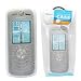 Motorola L7 Slvr (White) Silicone Skin Case + 12V Rapid Car Charger - Retail Package ~ By PCMicroStore Image