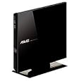 ASUS USB 2.0 8x DVD Writer External Optical Drive SDRW-08D1S-U (Black)