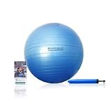 Abs, Back & Buns Solution (65 cm Fitness Ball, Pump, and Video included)