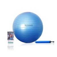 Abs, Back & Buns Solution (65 cm Fitness Ball, Pump, and Video included)