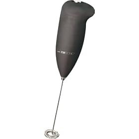 Clatronic - Ms 3089 - Emulsionneur de Lait - Texture Agr�able - Batteur en Inox - Piles 2 X Aa