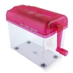 Mini Hand Crank Paper Shredder