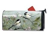 Mailwraps Chickadees and Blossoms Mailwrap
