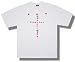 RED HOT CHILI PEPPERS - Cross - White T-shirt