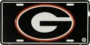 Georgia Bulldogs Logo License Plate