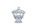 Celebrations by Mikasa Blossom Covered Crystal Candy Dish 6.75-in.