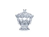 Celebrations by Mikasa Blossom Covered Crystal Candy Dish 6.75-in.