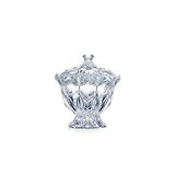 Celebrations by Mikasa Blossom Covered Crystal Candy Dish 6.75-in.
