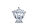 Kitchen & Housewares : Celebrations by Mikasa Blossom Covered Crystal Candy Dish 6.75-in.