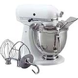 Kitchen Aid 5KSM150 Stand Mixer White - 220 Volts Only!