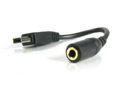 HTC 3.5mm Headset Stereo/Mono Adapter for AT&T Tilt 8925 / TyTN II / 8525 TyTN / Spint Mogul PPC6800 6800 / Verizon VX6800 / T-Mobile Wing / Dash / HTC Touch etc