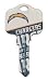 San Diego Chargers Kwikset KW1 House Key