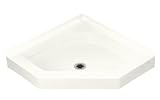 KOHLER K-9536-0 Captiva Neo-Angle Shower Receptor, White