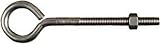 National #N221-663 3/8x6 Stainless Steel Eye Bolt