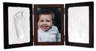 Clay Keepsake & Photo Desktop Frame - Mahogany