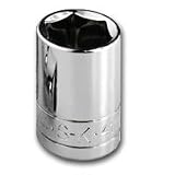 SK Hand Tool - 1/2 Drive, 12 pt. Deep Fractional Socket - 1 1/8 by SK Hand Tool - - 40836