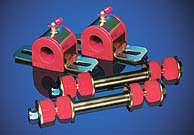 Energy Suspension 9.5154G Performance Polyurethane Black Greaseable Sway Bar Bushing Set