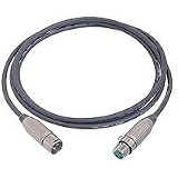 Hosa 50' 3-Pin XLR Male to 3-Pin XLR Female Microphone Cable with Switchcraft Connectors by 
