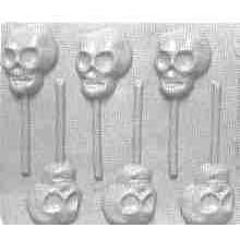 Skull Pop Hard Candy Molds by