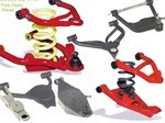 chevrolet chevelle,malibu,monte carlo,gto,442 1973-1988 Upper and Lower Control Arms Stock Measurements