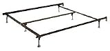 Premium Lev-R-Lock Queen, Cal/East King Adjustable Bed Frame with 6 Legs and Super Glides By Hollywood Bed Frame