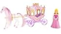 Disney Polly Pocket Sleeping Beauty Horse and Carriage Set