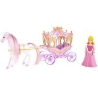 Click here to buy Disney Polly Pocket Sleeping Beauty Horse and Carriage Set.