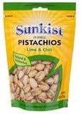 Sunkist Pistachios Lime &amp; Chili 150g. carrier to shipping international usps, ups, fedex, dhl, 14-28 Day By Dragon Shopping Thank You