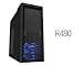 ミドルタワーPCケース SHADOW-TOP R480ブラック R480-BK