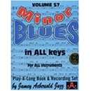 Vol. 57, Minor Blues IN All Keys For All Instruments (Book and CD Set) by Jamey Aebersold Play-A-Long Series