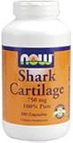 Shark Cartilage 750 mg 300 Caps NOW Foods