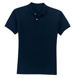 District Threads - Stretch Pique Sport Shirt Navy-XL