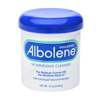 Albolene Moisturizing Cleanser Fragrance Free 12 oz Jar