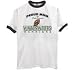 Personalized Football Mom Adult Ringer T-Shirt