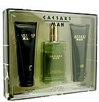 Caesars World Mens Cologne Spray 3.3 Oz & Aftershave Balm 3.3 Oz & Hair And Body Wash 3.3 Oz