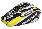 Babolat Aero Racketholder x9 - Sac pour 9 raquettes de tennis - 75 x 37 x 33 cm - 62 l