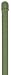 Pflanzstab 61621 16x2100 mm weiße Kappe