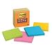 3M 675-6SSAN 3M Post-it Super Sticky Notes, 4 x 4, Five Colors, Six 90-Sheet Pads/Pack