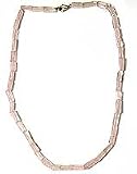 Necklaces in Semi Precious Healing Gemstones Rosequartz, Handmade Indian Jewelry, Unique Gift For Her