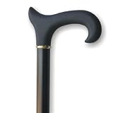 wood cane - Black With Derby Handle. Feel the soft touch with this cane. This wood walking cane has a height approx 36 - 37, constructed in solid wood black stained Shaft. Walk In style with this fashionable cane. This wood cane has a capacity of 250 pounds.