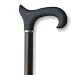 Walking cane - Black With Derby Handle. Feel the soft touch with this cane. This wood walking cane has a height approx 36 - 37", constructed in solid wood black stained Shaft. Walk In style with this fashionable cane. This wood cane has a capacity of 250 pounds