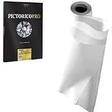 Pictorico PGF100, Hi-Gloss White Inkjet Film, 5.4 mil., 185gsm, 17" x 65.6" Roll with 2" Core