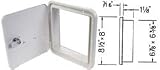 LOCKING HATCH POLAR WHITE