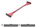 Electronics : Belkin Round Floppy Singledirve Cable 34 Sok 0.25M Red