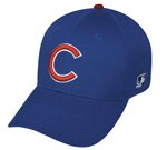 MLB ADULT Chicago CUBS Home Blue Hat Cap Adjustable Velcro TWILL New
