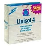 Unisol 4 Preservative Free Saline Solution 12 oz