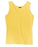 Hanes Silver for Her - Classic Fit Wide Strap Tank Canary-M