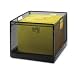 Mesh Filing Tub, Letter, Built-in Handles, Black, Sold as 1 each